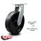 Service Caster 12'' Extra Heavy Duty Phenolic Wheel Swivel Caster with Swivel Lock CRAN-SCC-KP92S1230-PHR-BSL - alternate 2